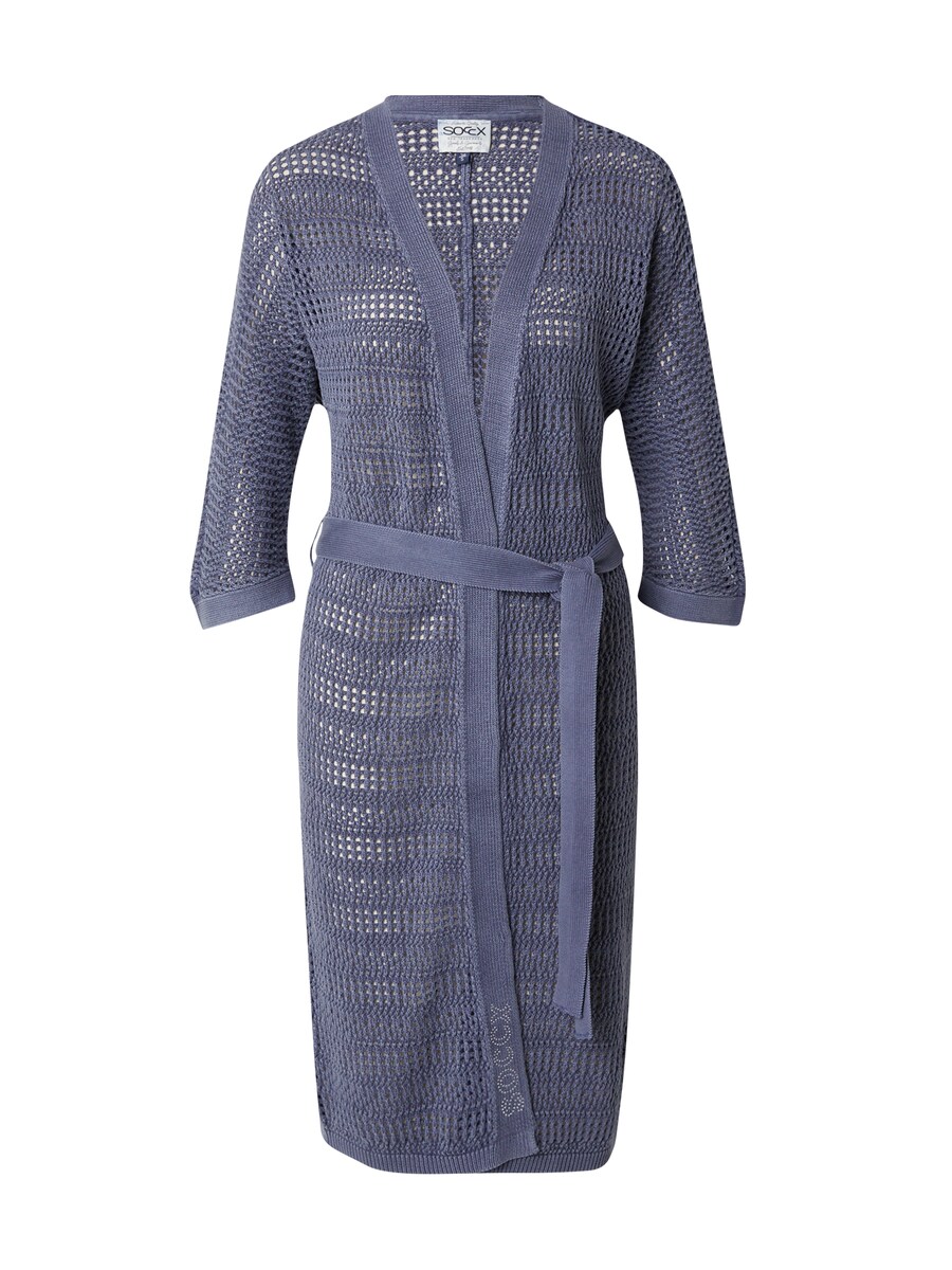 Вязаный кардиган Soccx, темно-синий 
Вязаный кардиган Soccx, темно-синий