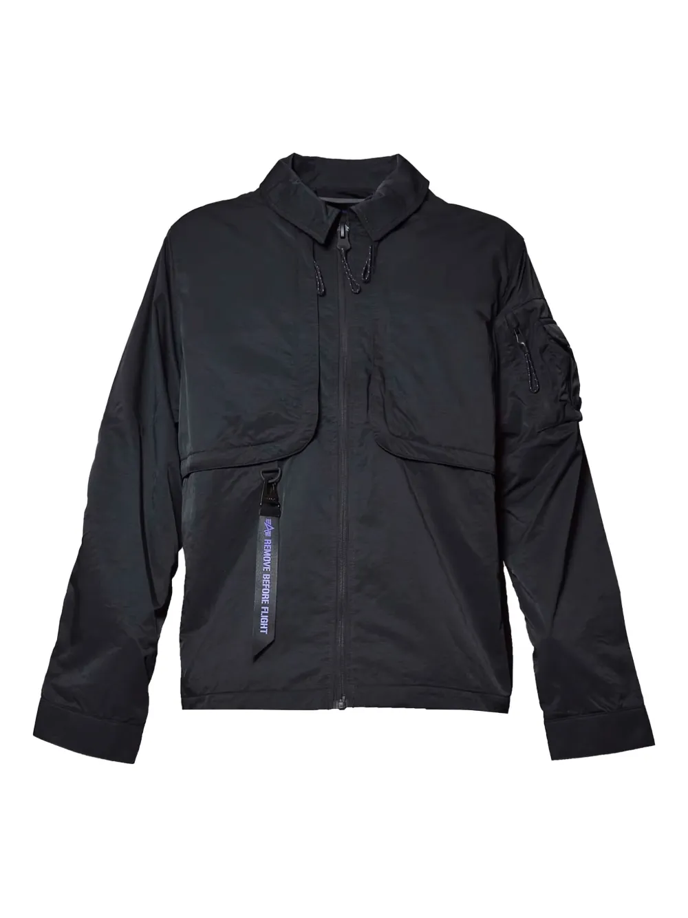 Куртка-рубашка на молнии Alpha Industries, черный
Куртка-рубашка на молнии Alpha Industries, черный