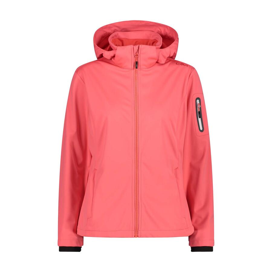 Женская куртка софтшелл CMP, женская куртка с капюшоном и застежкой-молнией 39A5016
Женская куртка софтшелл CMP, женская куртка с капюшоном и застежкой-молнией 39A5016