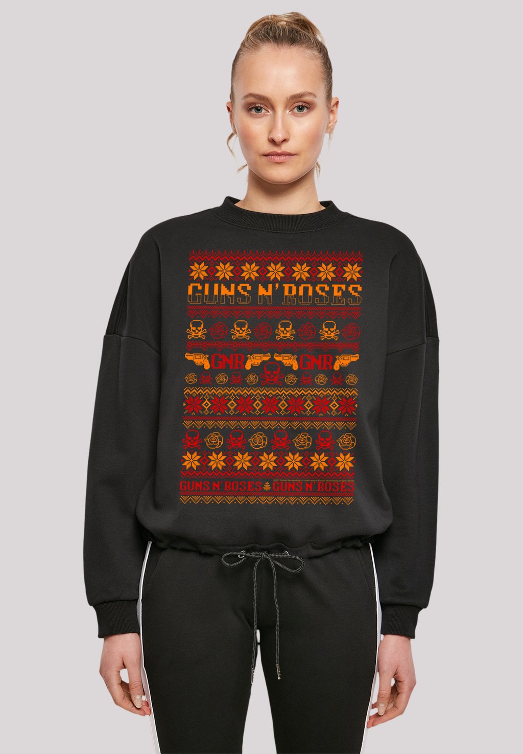 Толстовка GUNS N' ROSES WEIHNACHTEN F4NT4STIC, черный 
Толстовка GUNS N' ROSES WEIHNACHTEN F4NT4STIC, черный