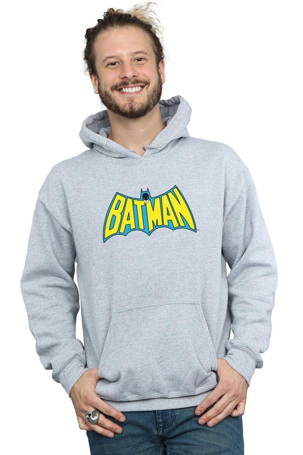 Толстовка с логотипом «Бэтмен» в стиле ретро DC Comics, серый
Толстовка с логотипом «Бэтмен» в стиле ретро DC Comics, серый