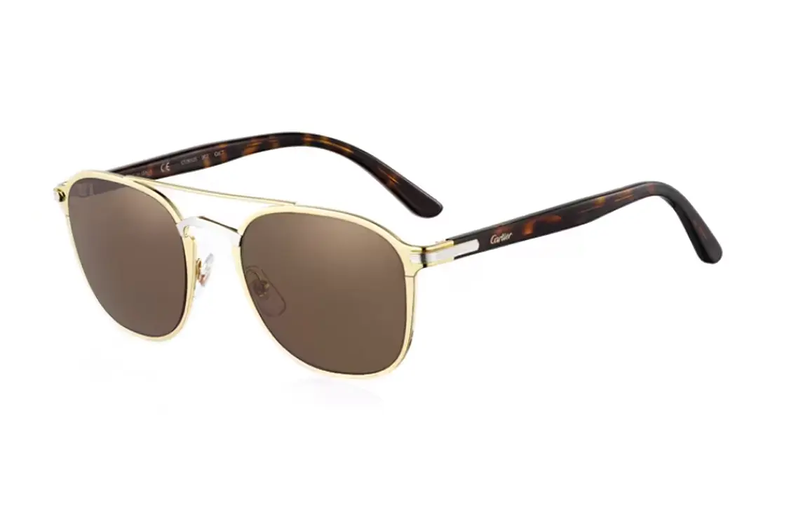 Cartier Металлические солнцезащитные очки нестандартной формы унисекс коричневые, Brown
Cartier Металлические солнцезащитные очки нестандартной формы унисекс коричневые, Brown