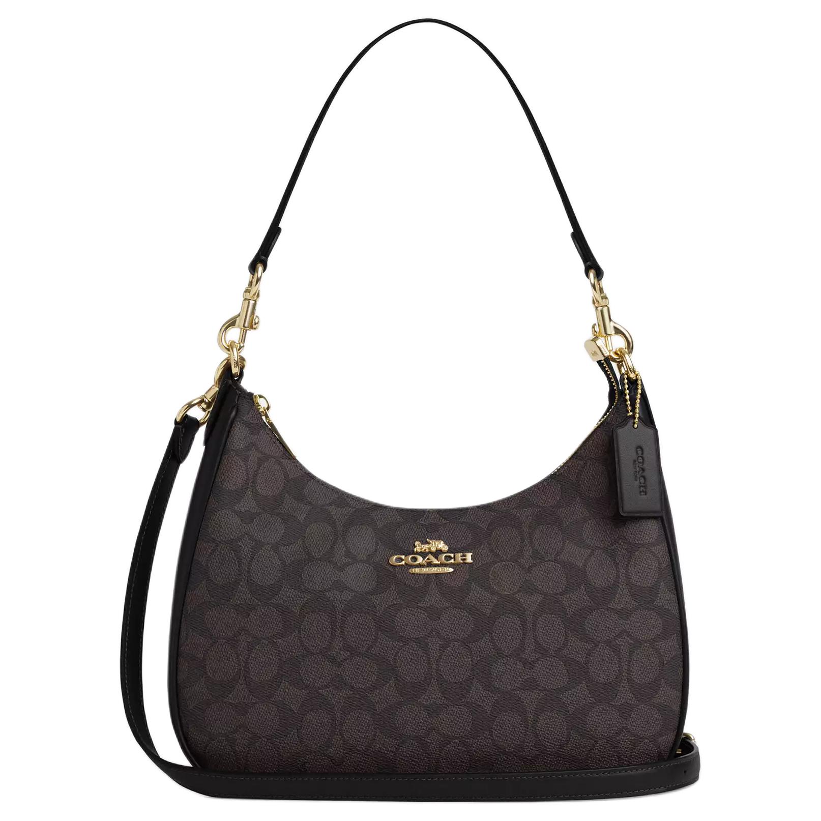 COACH Сумка кроссбоди Teri Coated Canvas, большая женская сумка через плечо black
COACH Сумка кроссбоди Teri Coated Canvas, большая женская сумка через плечо black