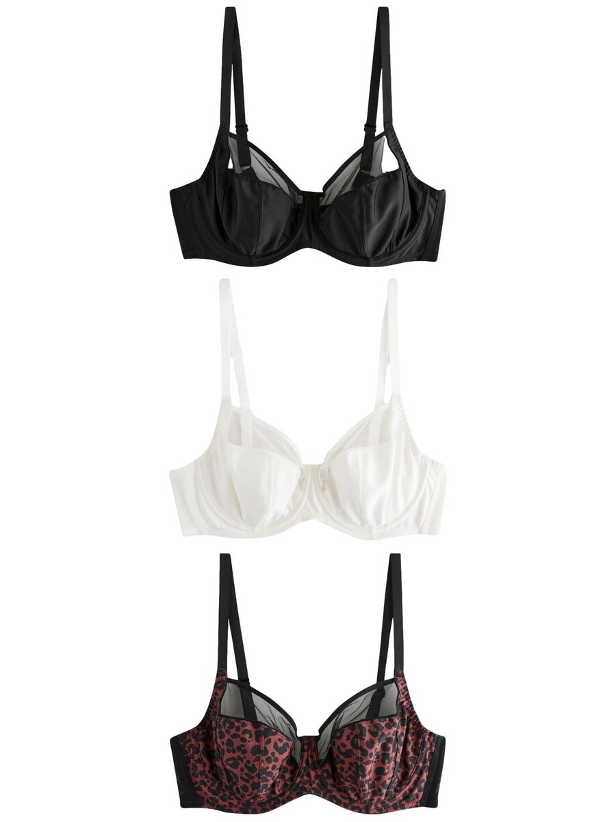 Бюстгальтер-минимайзер Next, черный/белый
Бюстгальтер-минимайзер Next, черный/белый