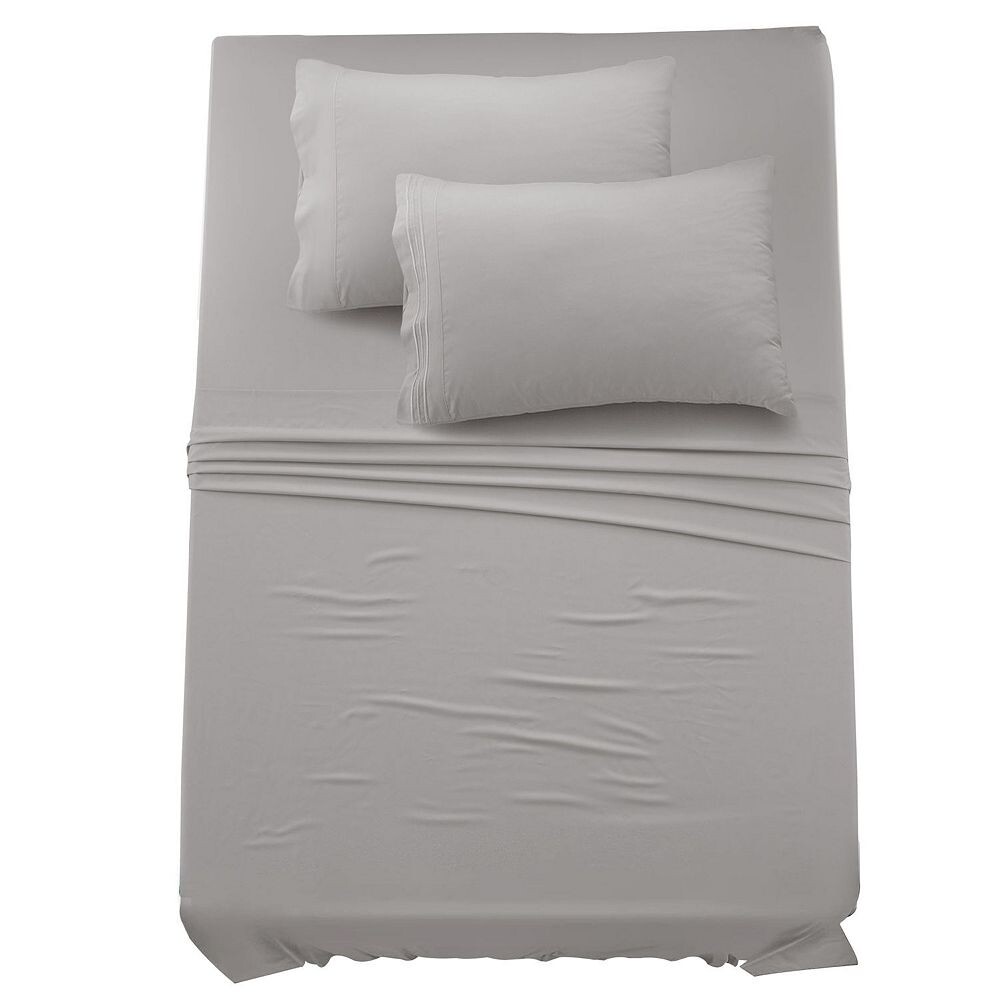 Коллекция Lux Decor, комплект из 6 однотонных простыней, мягкие простыни из микрофибры с глубокими карманами и наволочками Lux Decor Collection, серый
Коллекция Lux Decor, комплект из 6 однотонных простыней, мягкие простыни из микрофибры с глубокими карманами и наволочками Lux Decor Collection, серый