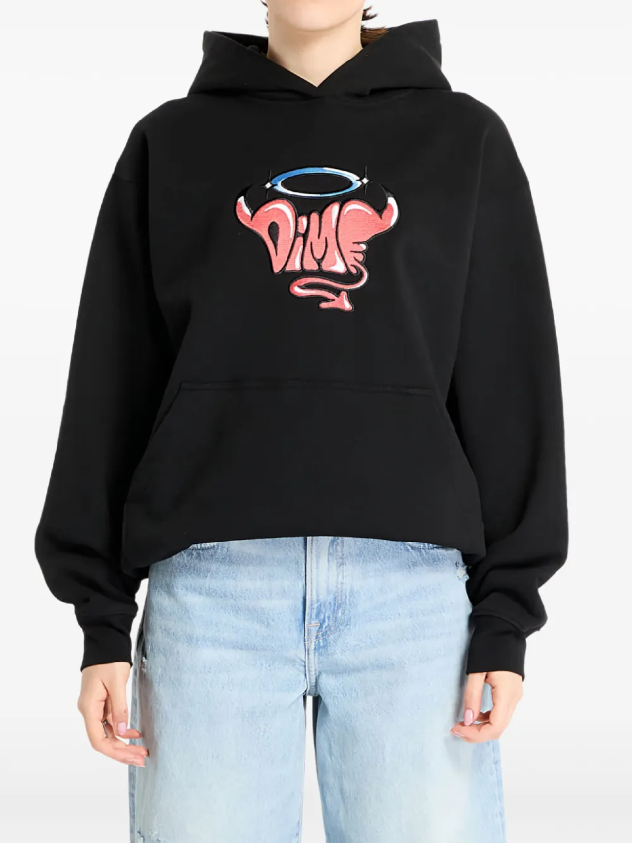 Толстовка с вышитым логотипом Dime, черный
Толстовка с вышитым логотипом Dime, черный