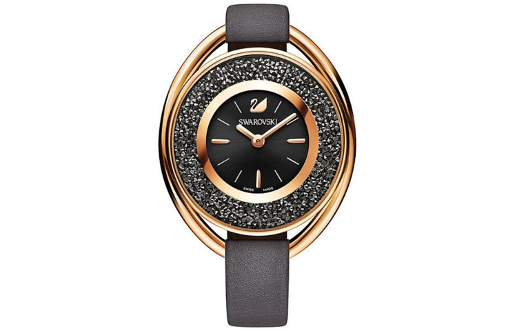 Женские часы с кварцевым механизмом на кожаном ремешке с черным циферблатом 5230943 Swarovski
Женские часы с кварцевым механизмом на кожаном ремешке с черным циферблатом 5230943 Swarovski