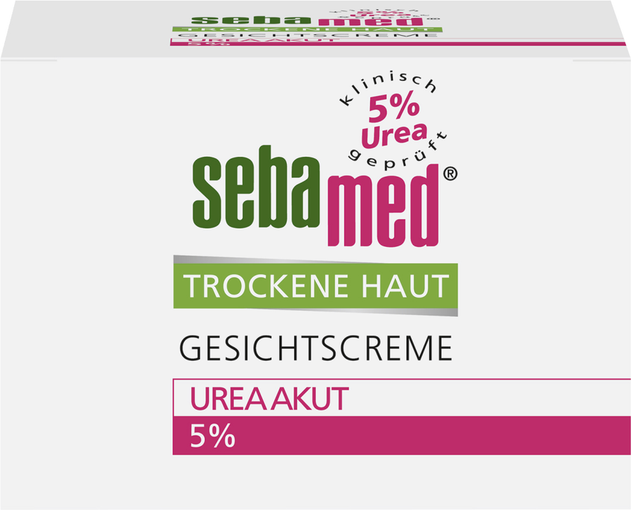 Дневной крем sebamed Trockene Haut Gesichtscreme Urea Akut 5 %
Дневной крем sebamed Trockene Haut Gesichtscreme Urea Akut 5 %