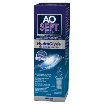 Окислительный раствор для контактных линз, 360 мл Aosept Plus, Hydraglyde
Окислительный раствор для контактных линз, 360 мл Aosept Plus, Hydraglyde