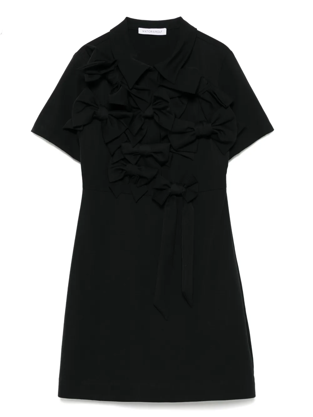 Платье мини с бантом Viktor & Rolf, черный
Платье мини с бантом Viktor & Rolf, черный