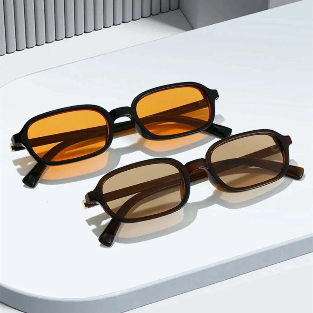 Винтажные маленькие прямоугольные солнцезащитные очки для женщин, защита от УФ-излучения UV400, модные очки для мужчин, прозрачная оправа VFDHN, Pink Black
Винтажные маленькие прямоугольные солнцезащитные очки для женщин, защита от УФ-излучения UV400, модные очки для мужчин, прозрачная оправа VFDHN, Pink Black