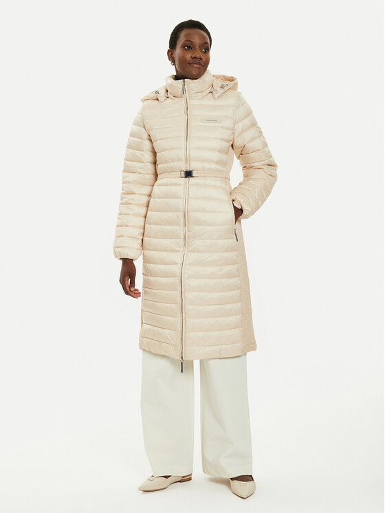 Пуховик узкого кроя Calvin Klein, бежевый
Пуховик узкого кроя Calvin Klein, бежевый