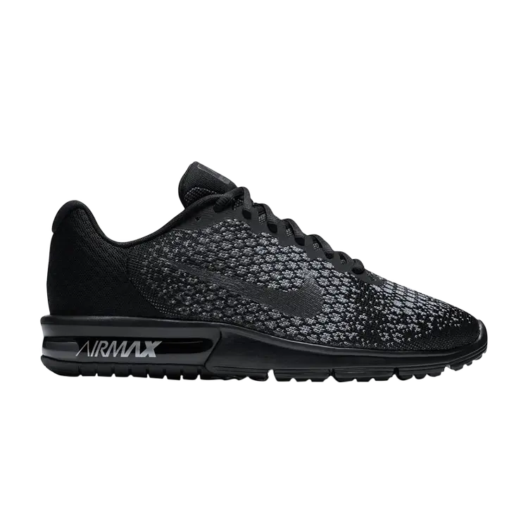 Кроссовки Nike Air Max Sequent 2, черный 
Кроссовки Nike Air Max Sequent 2, черный