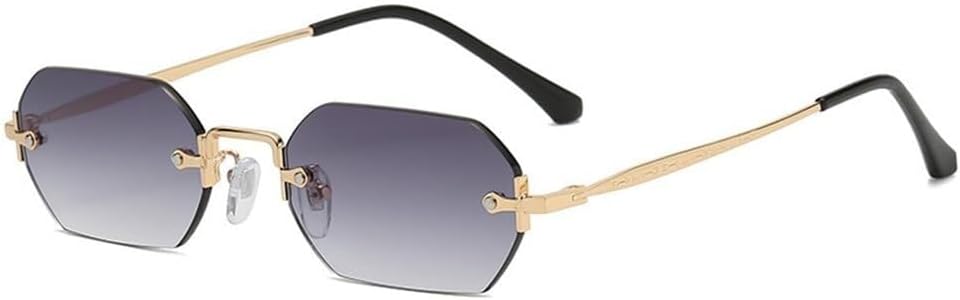 Безободковые металлические солнцезащитные очки с градиентной окраской для женщин и мужчин, для путешествий, занятий спортом на открытом воздухе, бега и езды Generic, Gray
Безободковые металлические солнцезащитные очки с градиентной окраской для женщин и мужчин, для путешествий, занятий спортом на открытом воздухе, бега и езды Generic, Gray