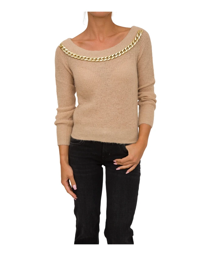 Бежевый пуловер Guess, бежевый
Бежевый пуловер Guess, бежевый