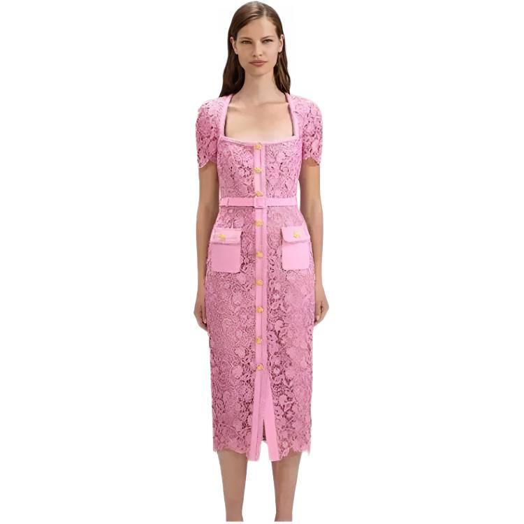 Женское платье с коротким рукавом Self portrait Self-portrait, темно-розовый
Женское платье с коротким рукавом Self portrait Self-portrait, темно-розовый