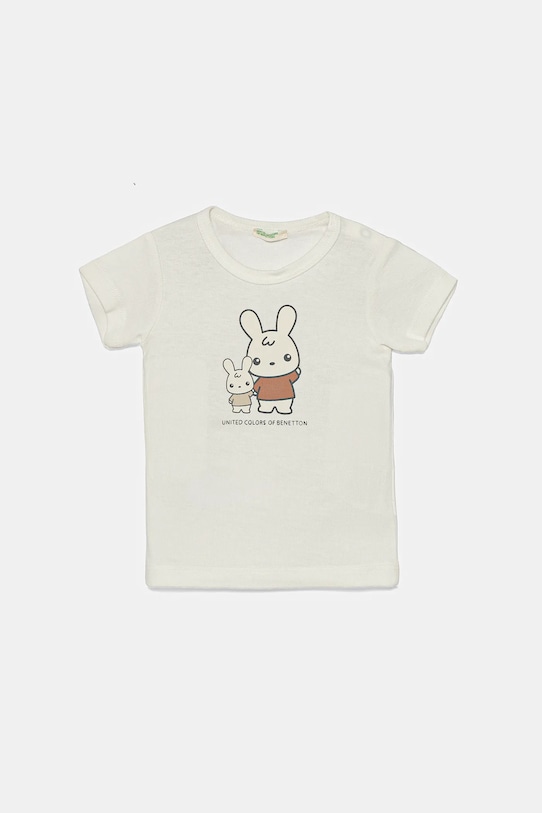 Хлопковая футболка для малышей United Colors Of Benetton, белый
Хлопковая футболка для малышей United Colors Of Benetton, белый