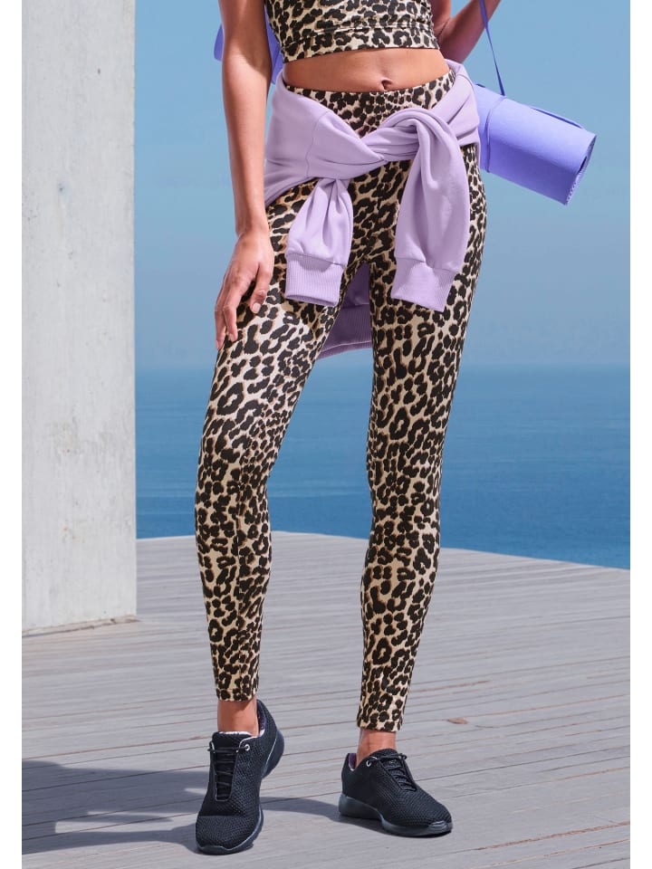 Леггинсы LASCANA ACTIVE, бежевый
Леггинсы LASCANA ACTIVE, бежевый