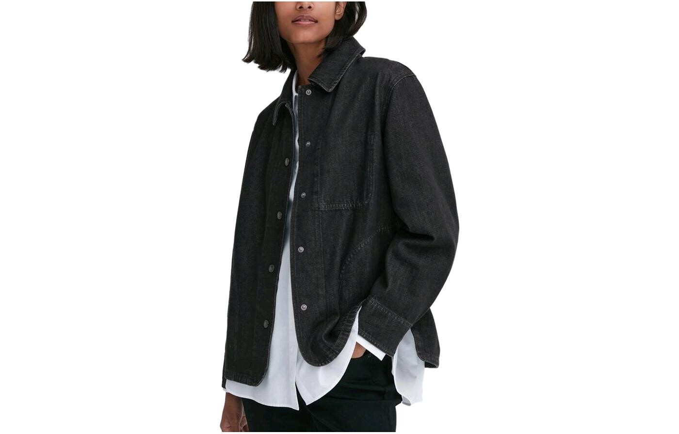 Куртка Uniqlo джинсовая длинная в стиле ретро, 08 темно-серый
Куртка Uniqlo джинсовая длинная в стиле ретро, 08 темно-серый