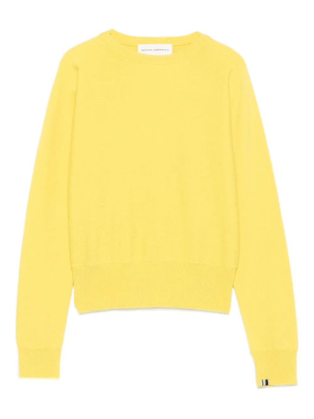 Кашемировый свитер с круглым вырезом extreme cashmere, желтый
Кашемировый свитер с круглым вырезом extreme cashmere, желтый
