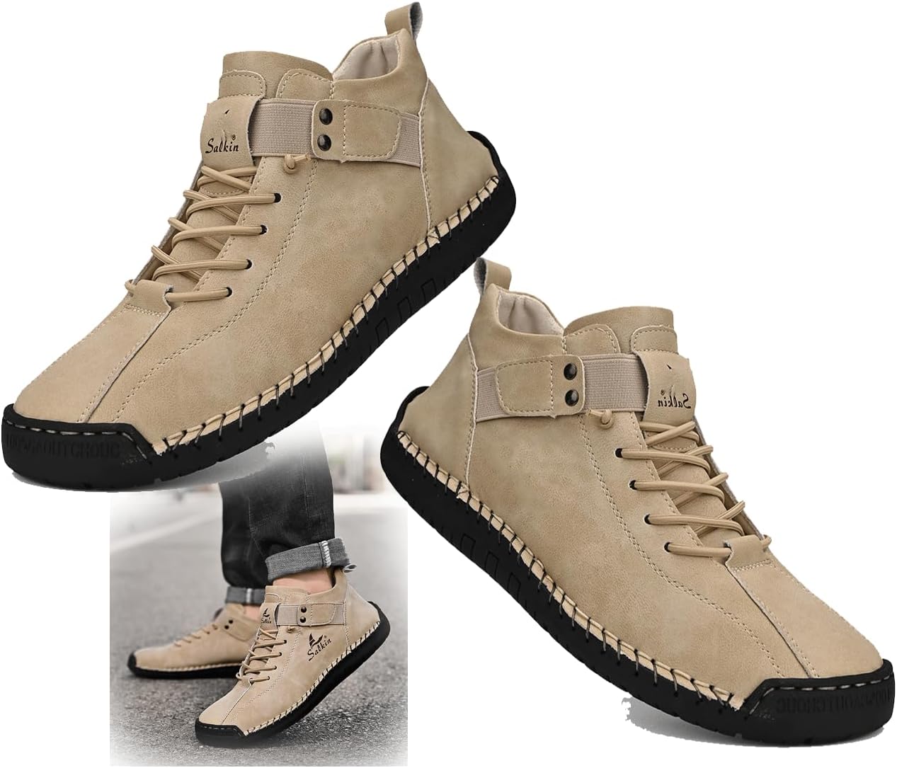 Мужские лоферы без застежек для прогулок, дышащие и износостойкие для активного отдыха весной и осенью Generic, Sand-a 6.5-7women's/5.5-6men's
Мужские лоферы без застежек для прогулок, дышащие и износостойкие для активного отдыха весной и осенью Generic, Sand-a 6.5-7women's/5.5-6men's