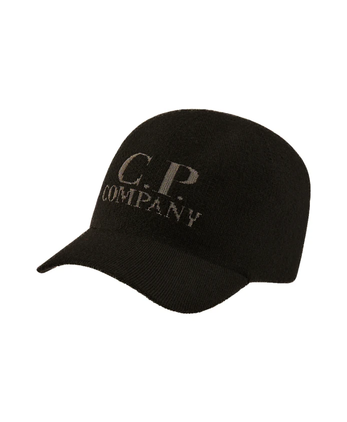 Кепка с логотипом из сверхтонкой мериносовой шерсти C.P. Company, черный
Кепка с логотипом из сверхтонкой мериносовой шерсти C.P. Company, черный