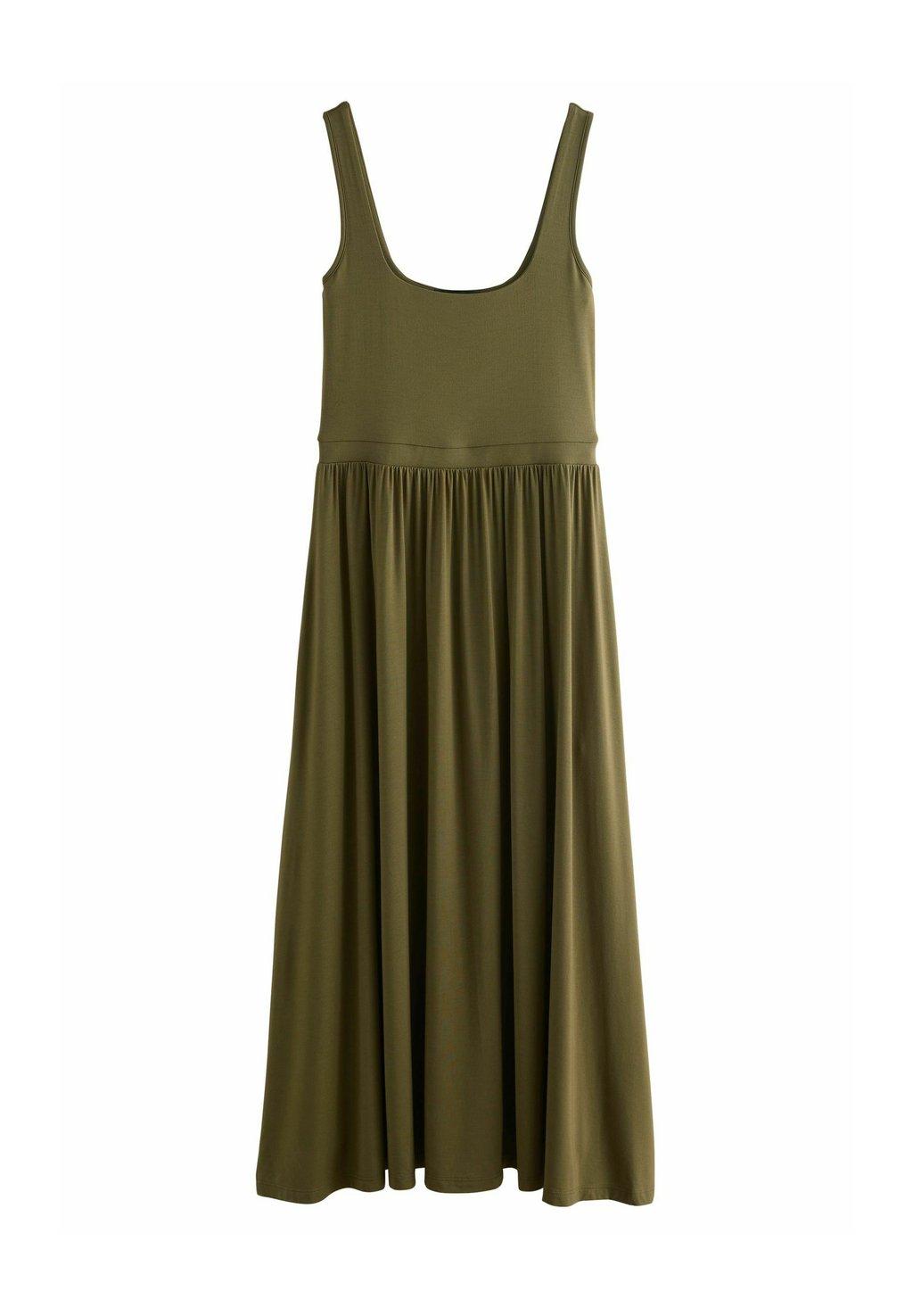 Платье из джерси WAISTED - REGULAR FIT - Maxi dress Next, зеленый
Платье из джерси WAISTED - REGULAR FIT - Maxi dress Next, зеленый