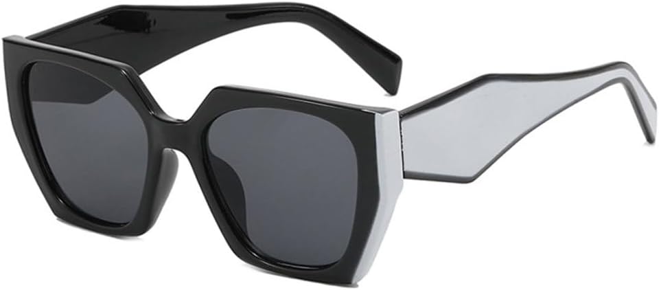 Квадратные солнцезащитные очки для женщин в стиле панк, большие женские солнцезащитные очки с защитой от УФ-излучения UV400, градиентные очки, модные женские очки MTZJH, Blackwhite-black
Квадратные солнцезащитные очки для женщин в стиле панк, большие женские солнцезащитные очки с защитой от УФ-излучения UV400, градиентные очки, модные женские очки MTZJH, Blackwhite-black