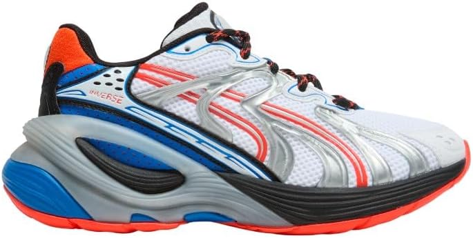 Детские кроссовки Puma Unisex-Child Inverse (для малышей и детей постарше), белый/черный/синий/красный
Детские кроссовки Puma Unisex-Child Inverse (для малышей и детей постарше), белый/черный/синий/красный