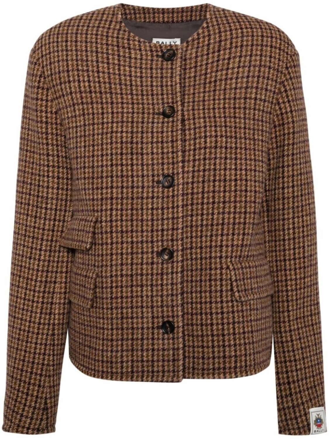 Bally куртка в ломаную клетку, коричневый
Bally куртка в ломаную клетку, коричневый