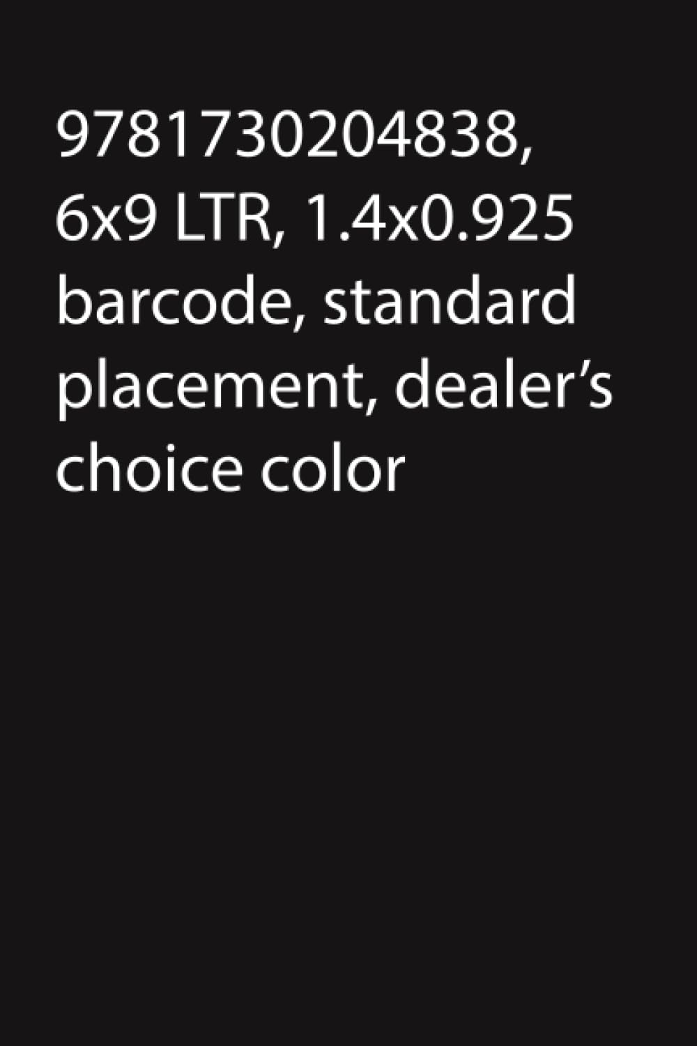 APB NO WL TR CP T1 (Independently published)
APB NO WL TR CP T1 (Independently published)