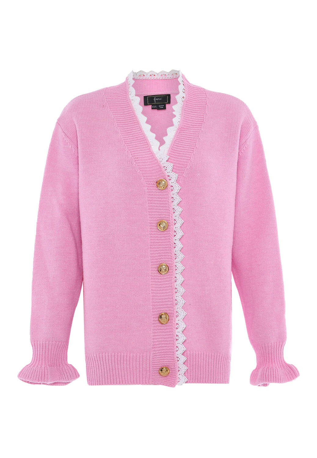 Толстовка faina Strickjacke, лавандовый 
Толстовка faina Strickjacke, лавандовый