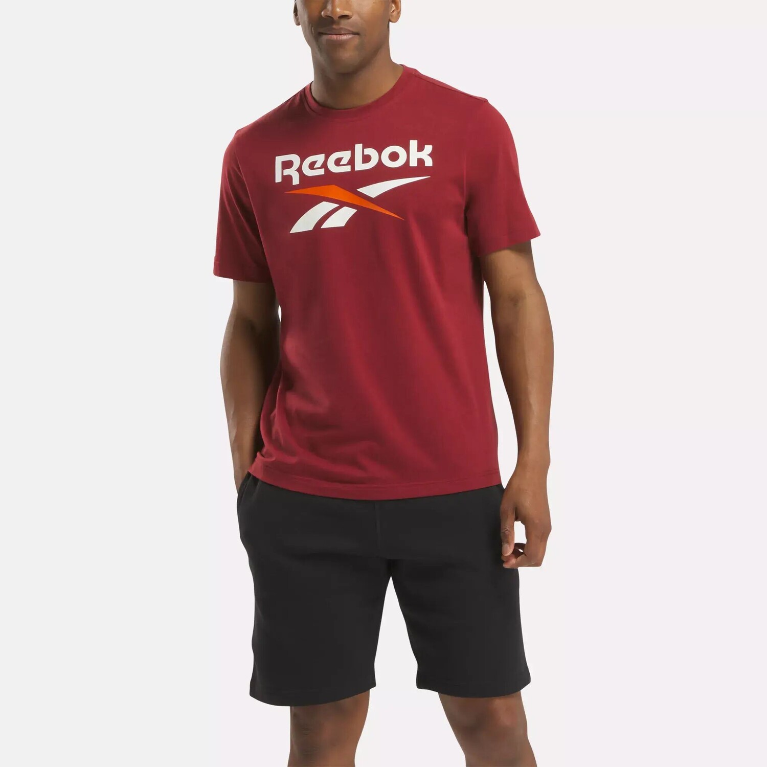 Футболка с большим сложенным логотипом Identity Reebok, темно-бордовый
Футболка с большим сложенным логотипом Identity Reebok, темно-бордовый