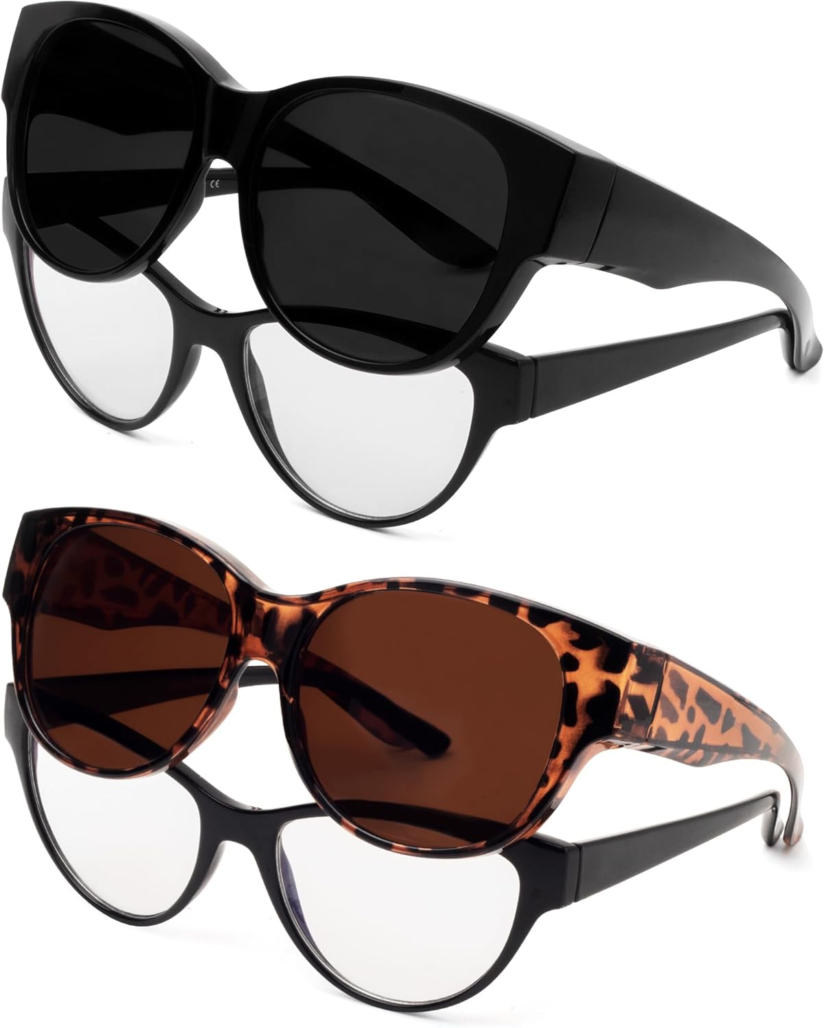 Солнцезащитные очки с поляризованным покрытием, надеваемые поверх обычных очков, женские солнцезащитные очки с защитой от УФ-излучения, легкие Face Shadow, L Black/Grey + Brown Leopard/Brown
Солнцезащитные очки с поляризованным покрытием, надеваемые поверх обычных очков, женские солнцезащитные очки с защитой от УФ-излучения, легкие Face Shadow, L Black/Grey + Brown Leopard/Brown