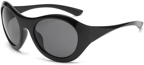 Большие панк-солнцезащитные очки для женщин, овальные солнцезащитные очки для мужчин, солнцезащитные очки с защитой от УФ-излучения UV400 MTZJH, Black Grey
Большие панк-солнцезащитные очки для женщин, овальные солнцезащитные очки для мужчин, солнцезащитные очки с защитой от УФ-излучения UV400 MTZJH, Black Grey