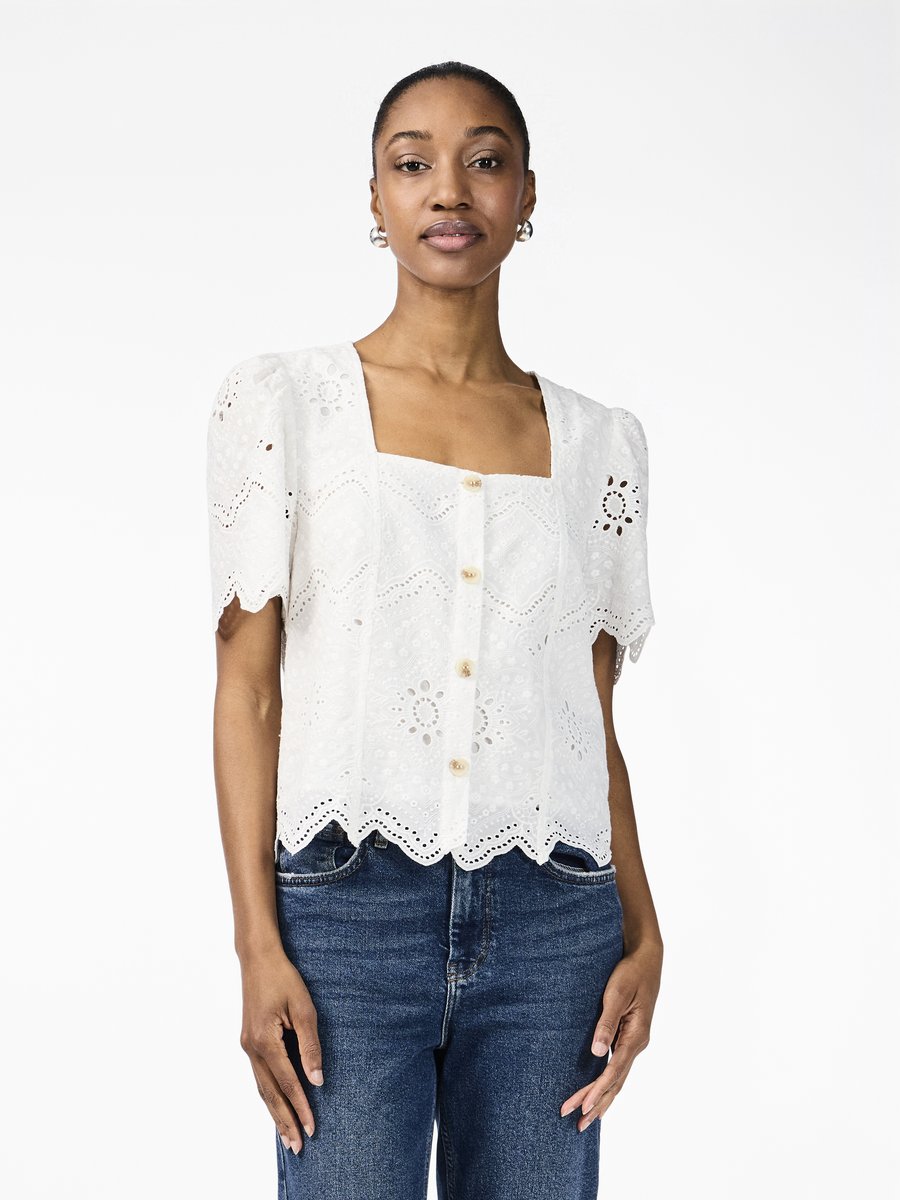 Блуза YAS YASFREJA, Star White/White
Блуза YAS YASFREJA, Star White/White