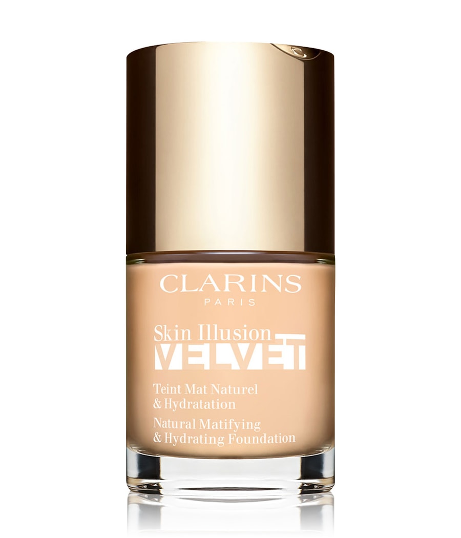 Жидкая основа CLARINS Skin Illusion Velvet Natural Matifying & Hydrating Foundation, Nr. 100.3N, 30 ml
Жидкая основа CLARINS Skin Illusion Velvet Natural Matifying & Hydrating Foundation, Nr. 100.3N, 30 ml