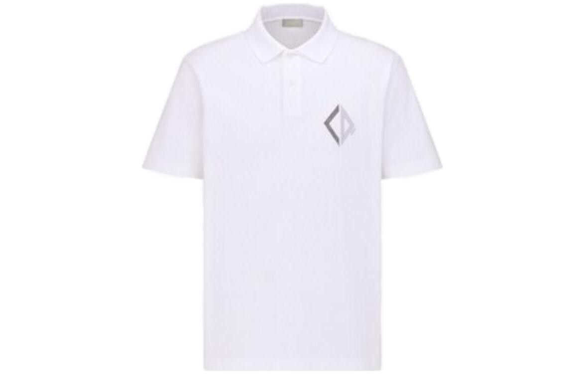 Рубашка поло мужская белая Dior, белый
Рубашка поло мужская белая Dior, белый
