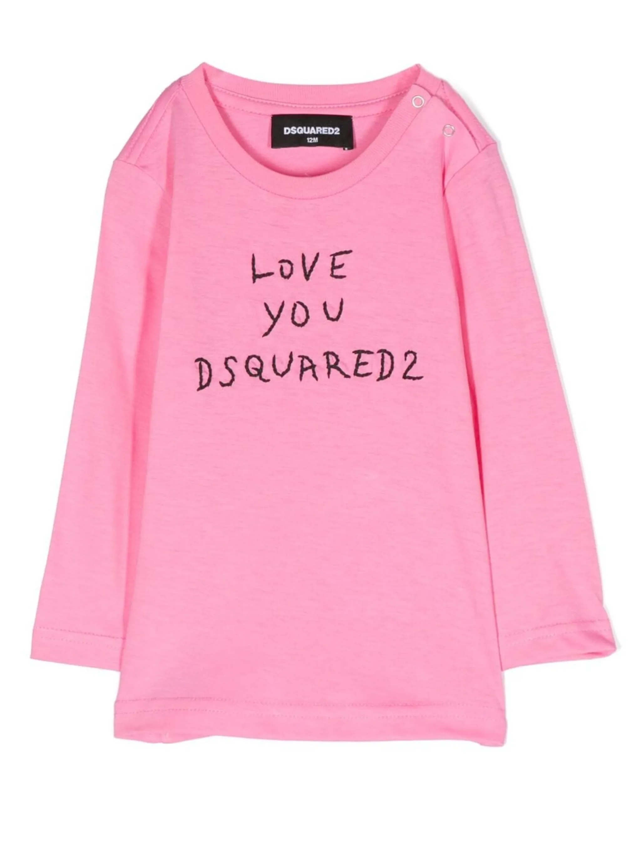 Футболка с логотипом Dsquared2 Kids, розовый
Футболка с логотипом Dsquared2 Kids, розовый
