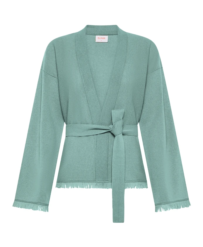 Длинный кардиган с бахромой (длина/длина) Sun68, зеленый
Длинный кардиган с бахромой (длина/длина) Sun68, зеленый