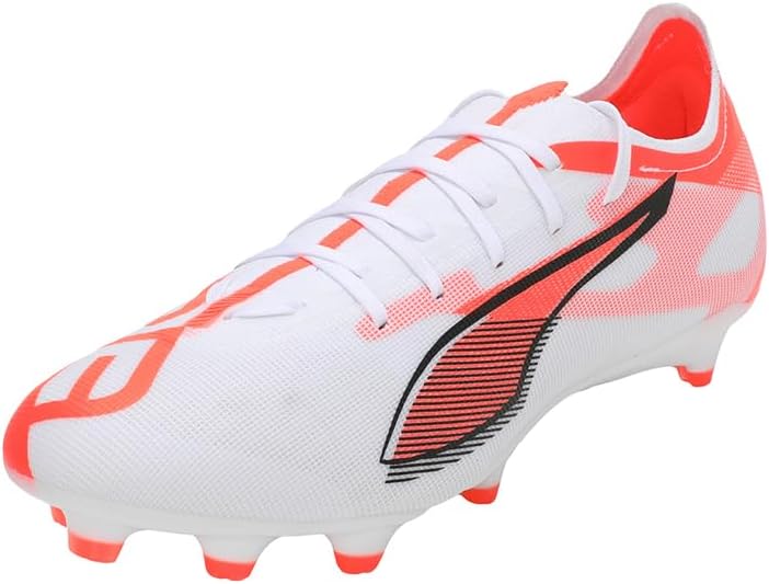 Футбольные кроссовки PUMA для взрослых, унисекс, белый/черный/красный
Футбольные кроссовки PUMA для взрослых, унисекс, белый/черный/красный