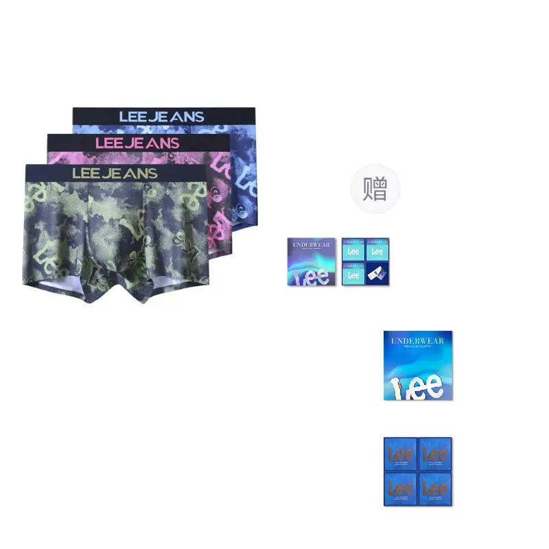 Lee Подарочные боксы мужского белья 3 шт
Lee Подарочные боксы мужского белья 3 шт