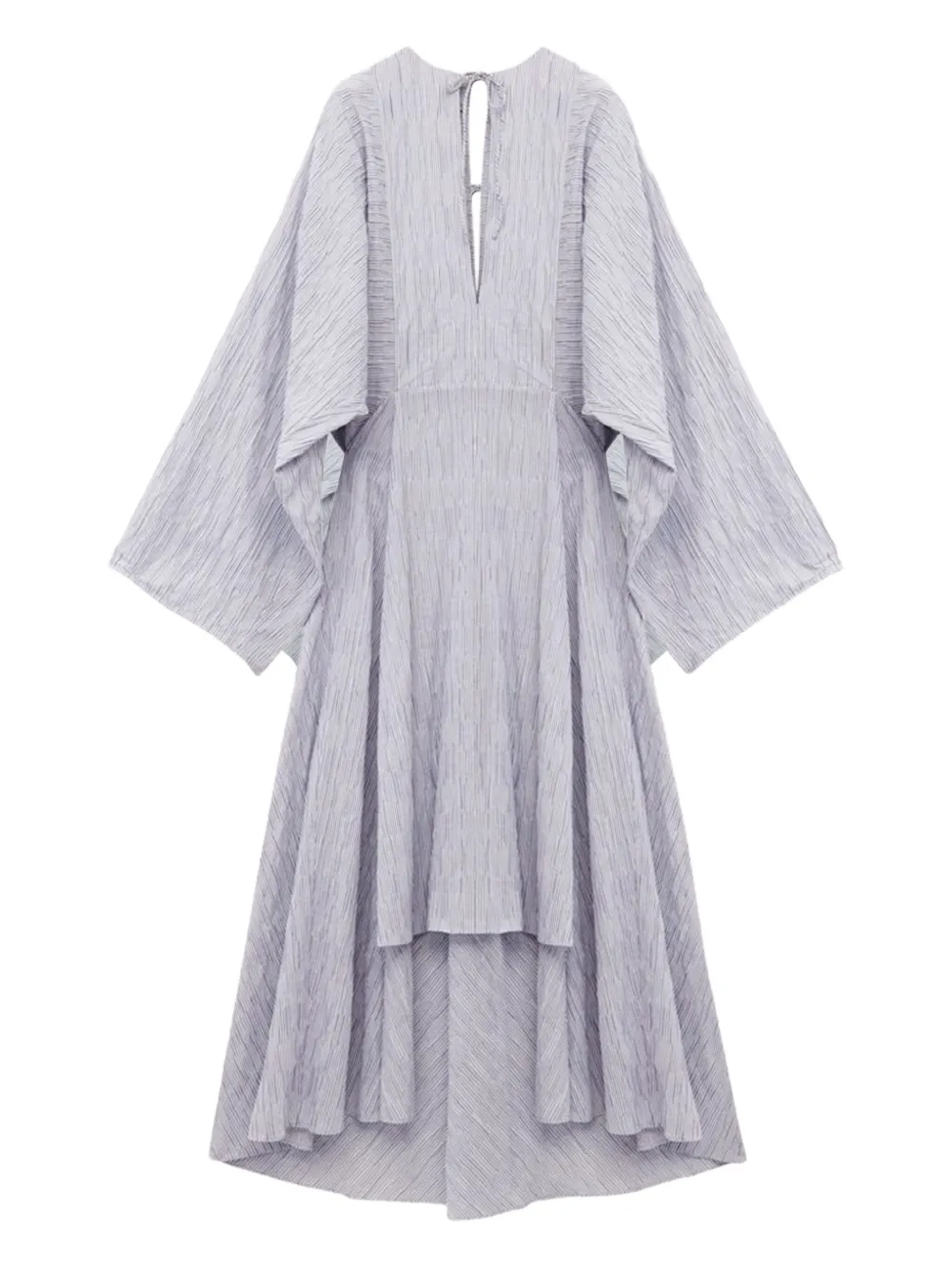 Плиссированное платье миди с завязками Loewe, синий
Плиссированное платье миди с завязками Loewe, синий