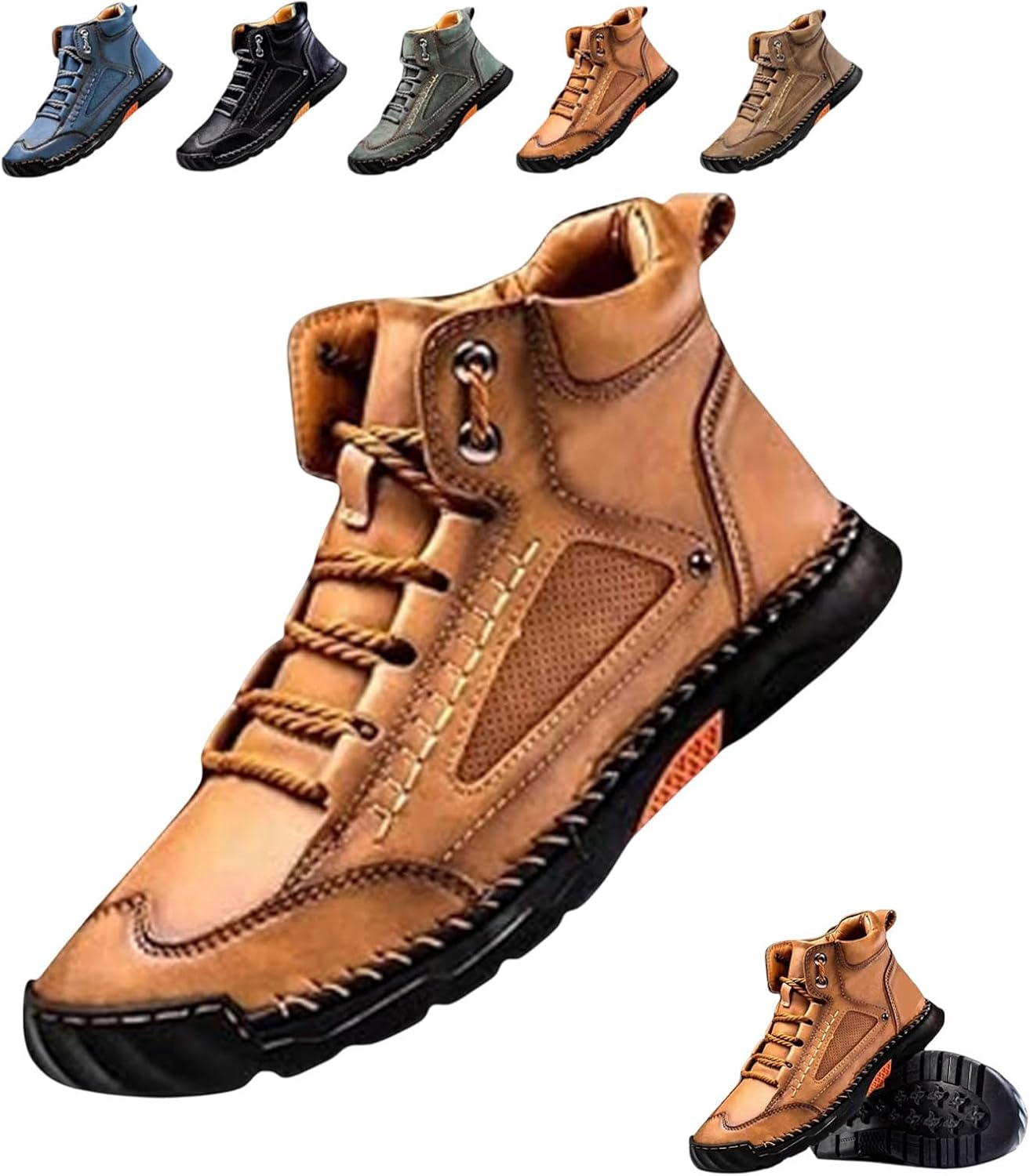 Мужские удобные кожаные ботинки ручной работы, кожаные ботинки ручной работы для мужчин Generic, коричневый
Мужские удобные кожаные ботинки ручной работы, кожаные ботинки ручной работы для мужчин Generic, коричневый