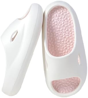 Шлепанцы Cloud Slides для женщин и мужчин, EVA, нескользящие, супермягкие, быстросохнущие, быстросохнущие, для душа, ванной комнаты, массажные, для дома и улицы (Размер: EU 44/45, Цвет: белый) Bydzkj
Шлепанцы Cloud Slides для женщин и мужчин, EVA, нескользящие, супермягкие, быстросохнущие, быстросохнущие, для душа, ванной комнаты, массажные, для дома и улицы (Размер: EU 44/45, Цвет: белый) Bydzkj