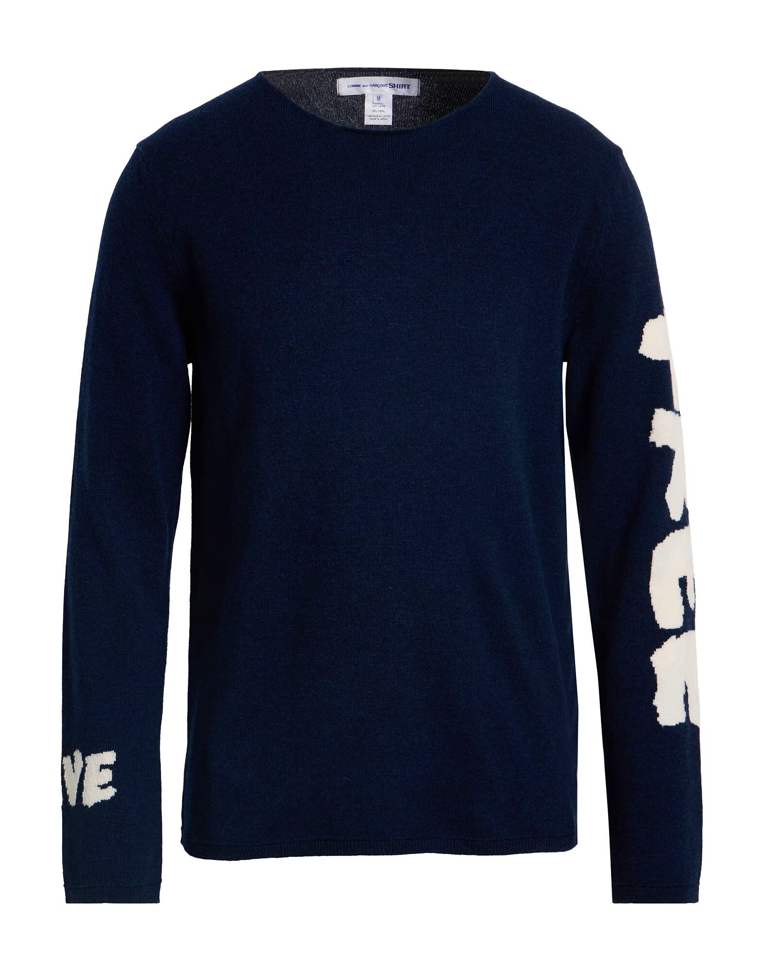 Свитер Comme Des Garçons Shirt, полуночно-синий
Свитер Comme Des Garçons Shirt, полуночно-синий
