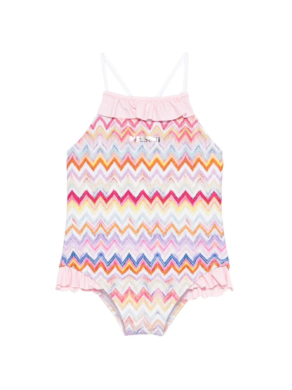 Купальник с принтом "елочка" Missoni Kids, белый
Купальник с принтом "елочка" Missoni Kids, белый