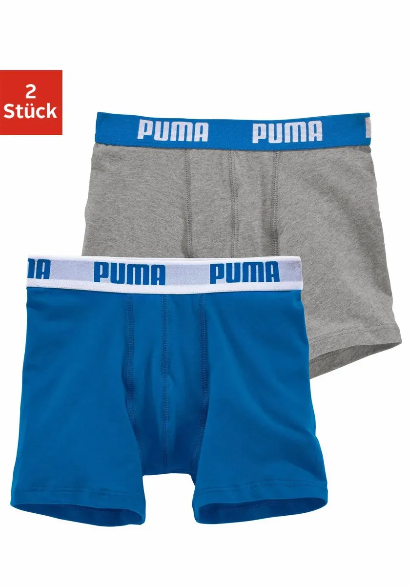 Боксеры PUMA (2 шт.), с поясом с логотипом, синий
Боксеры PUMA (2 шт.), с поясом с логотипом, синий