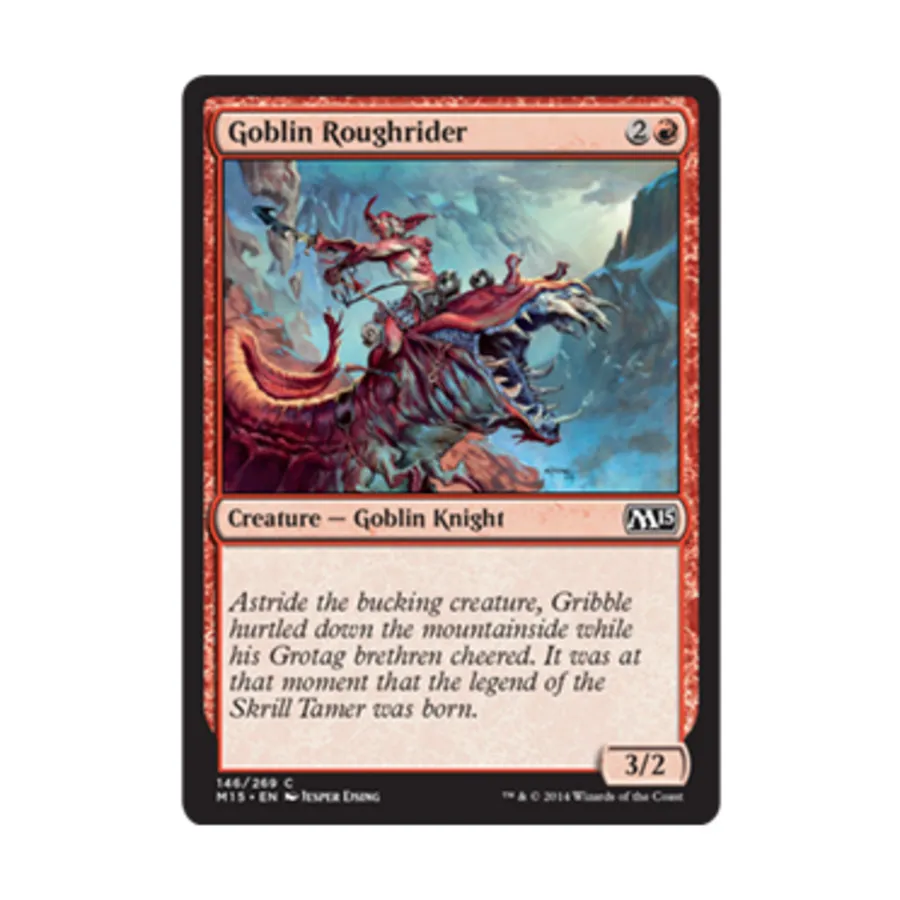 CCG Гоблин-наездник (клавиша C), MTG - Magic 2015
CCG Гоблин-наездник (клавиша C), MTG - Magic 2015