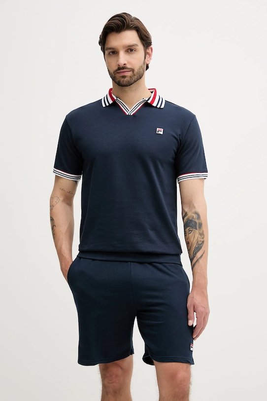 Комплект для отдыха из хлопка Fila, темно-синий
Комплект для отдыха из хлопка Fila, темно-синий
